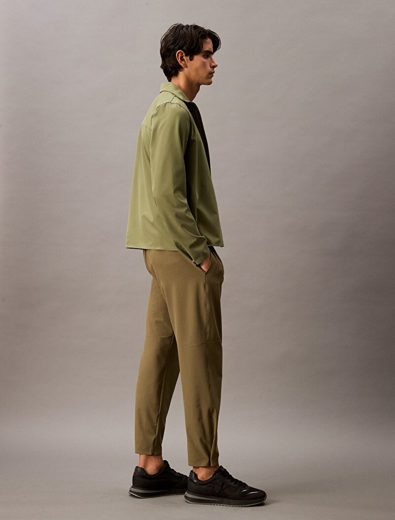 Calvin Klein Yeşil Renkli Erkek Woven Eşofman Altı