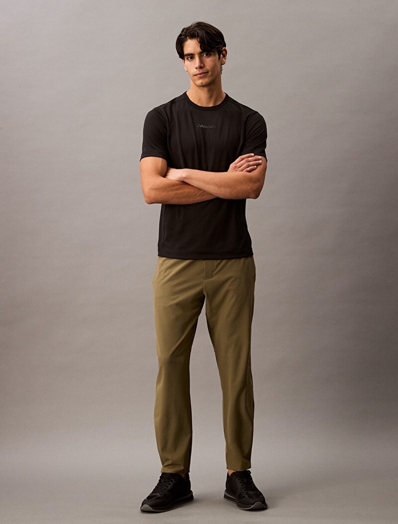 Calvin Klein Yeşil Renkli Erkek Woven Eşofman Altı