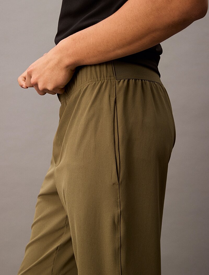 Calvin Klein Yeşil Renkli Erkek Woven Eşofman Altı