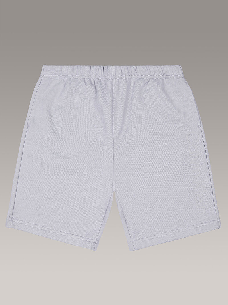 Calvin Klein Gri Renkli Erkek Fleece Şort