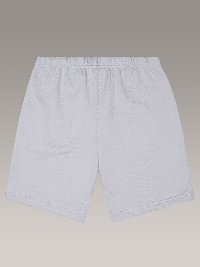 Calvin Klein Gri Renkli Erkek Fleece Şort