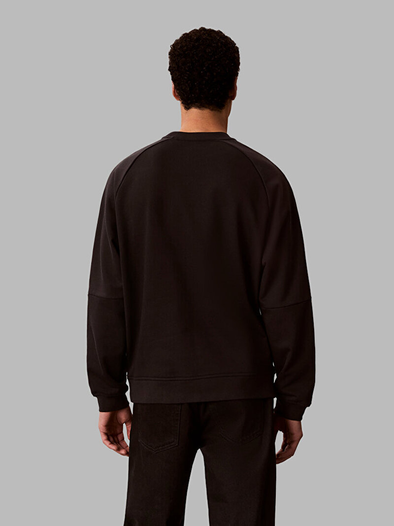 Calvin Klein Siyah Renkli Erkek Pullover Sweatshirt