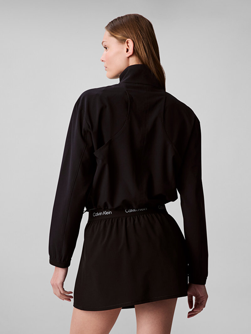 Calvin Klein Siyah Renkli Kadın Woven Ceket