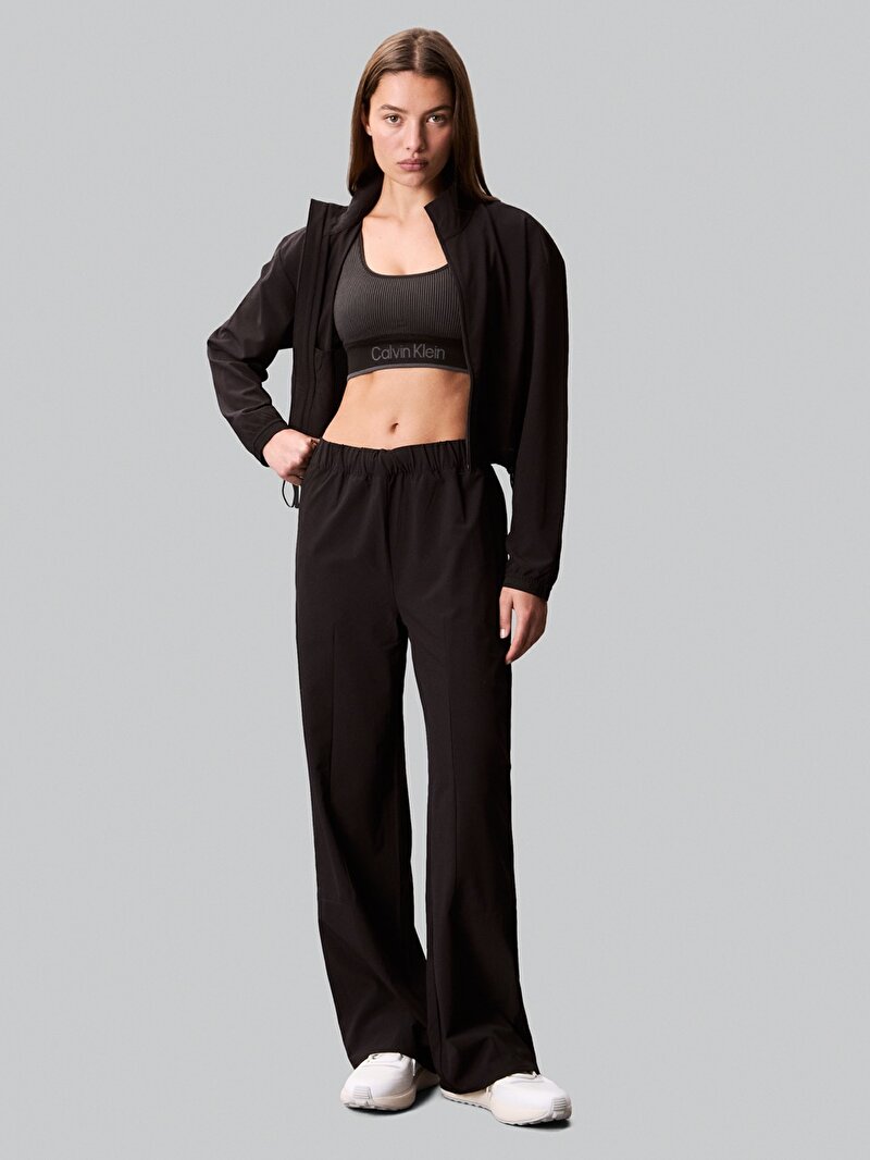 Calvin Klein Siyah Renkli Kadın Straight Leg Pantolon