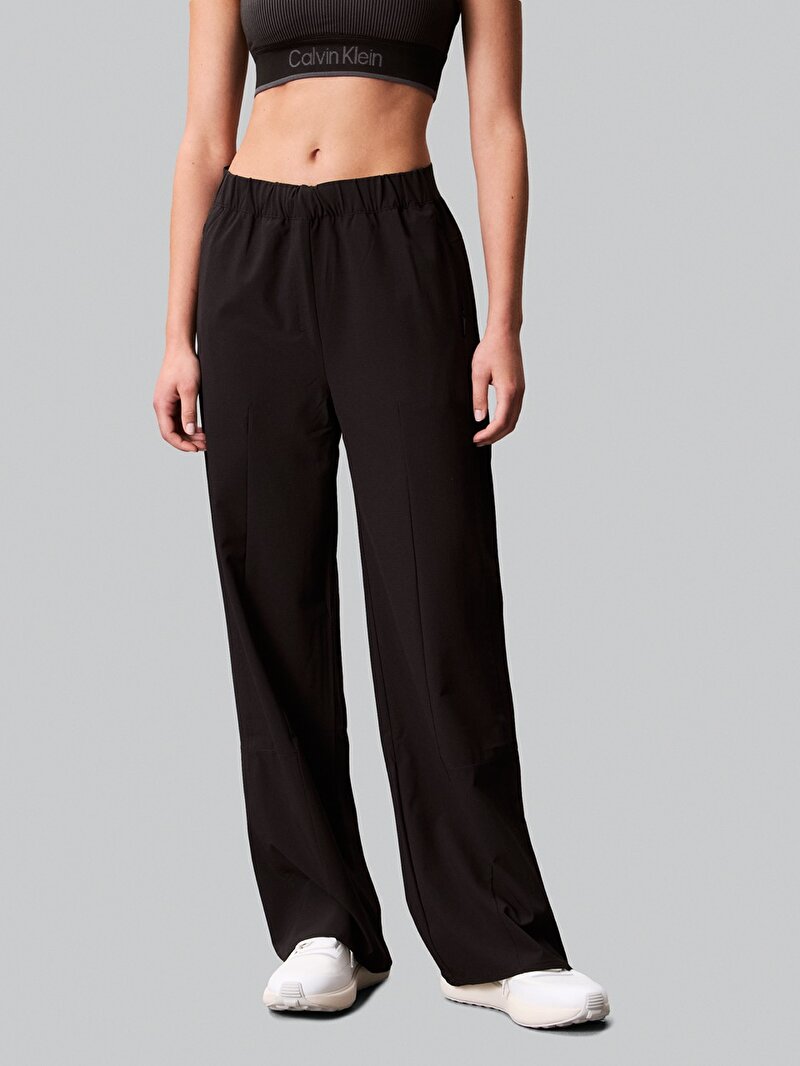 Calvin Klein Siyah Renkli Kadın Straight Leg Pantolon