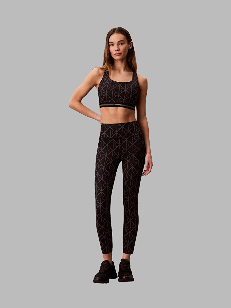 Calvin Klein Siyah Renkli Kadın Icon Sport Medium Sütyen