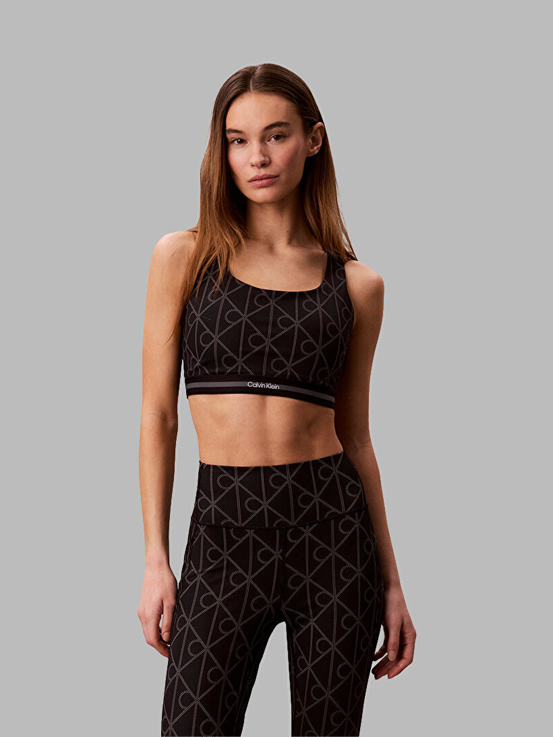 Calvin Klein Siyah Renkli Kadın Icon Sport Medium Sütyen