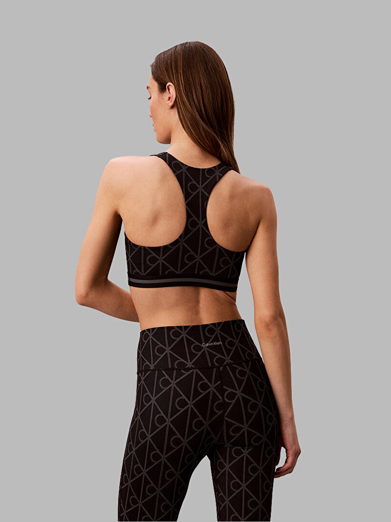 Calvin Klein Siyah Renkli Kadın Icon Sport Medium Sütyen