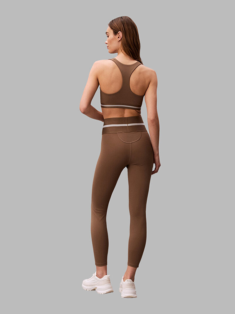 Calvin Klein Kahverengi Renkli Kadın Icon Sport Wide Tayt
