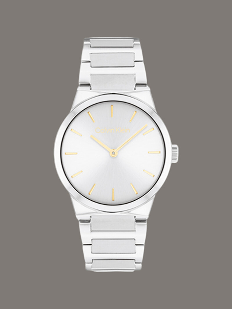Calvin Klein Gümüş Renkli Kadın Ck Linear Elegance Saat