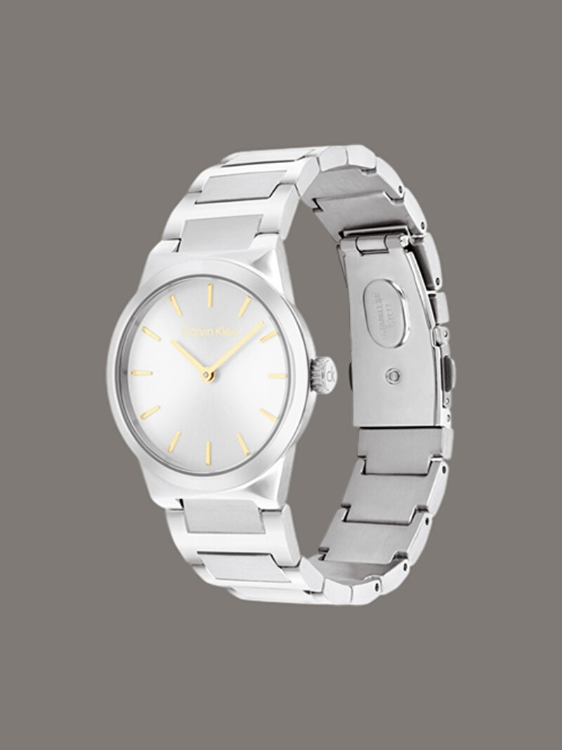 Calvin Klein Gümüş Renkli Kadın Ck Linear Elegance Saat
