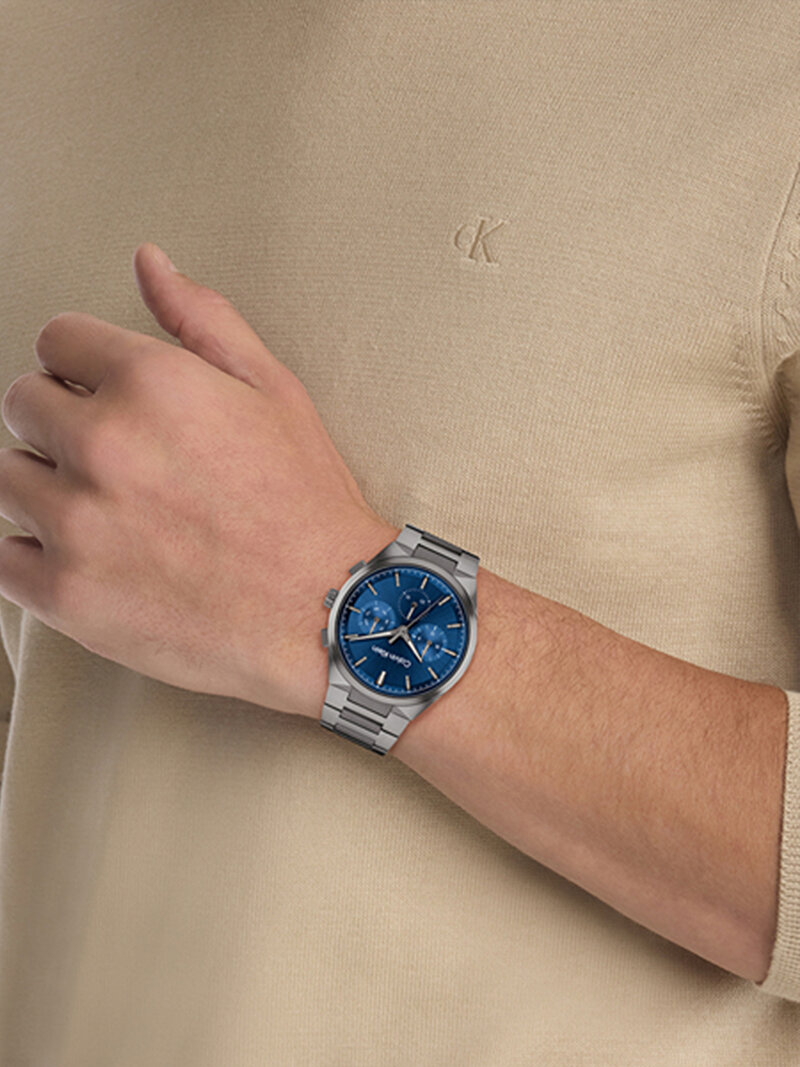 Calvin Klein Gri Renkli Erkek Distinguish Saat