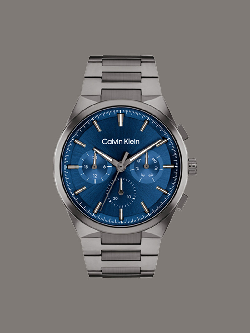 Calvin Klein Gri Renkli Erkek Distinguish Saat