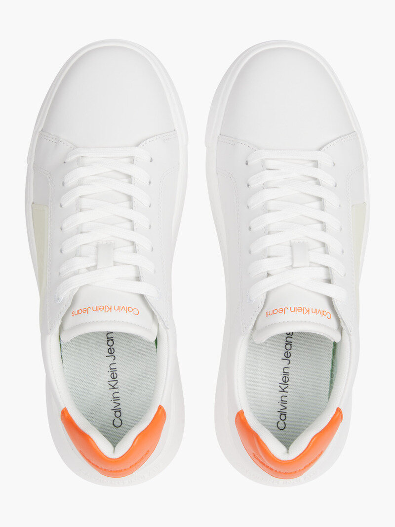 Calvin Klein Beyaz Renkli Erkek Chunky Cupsole Sneaker