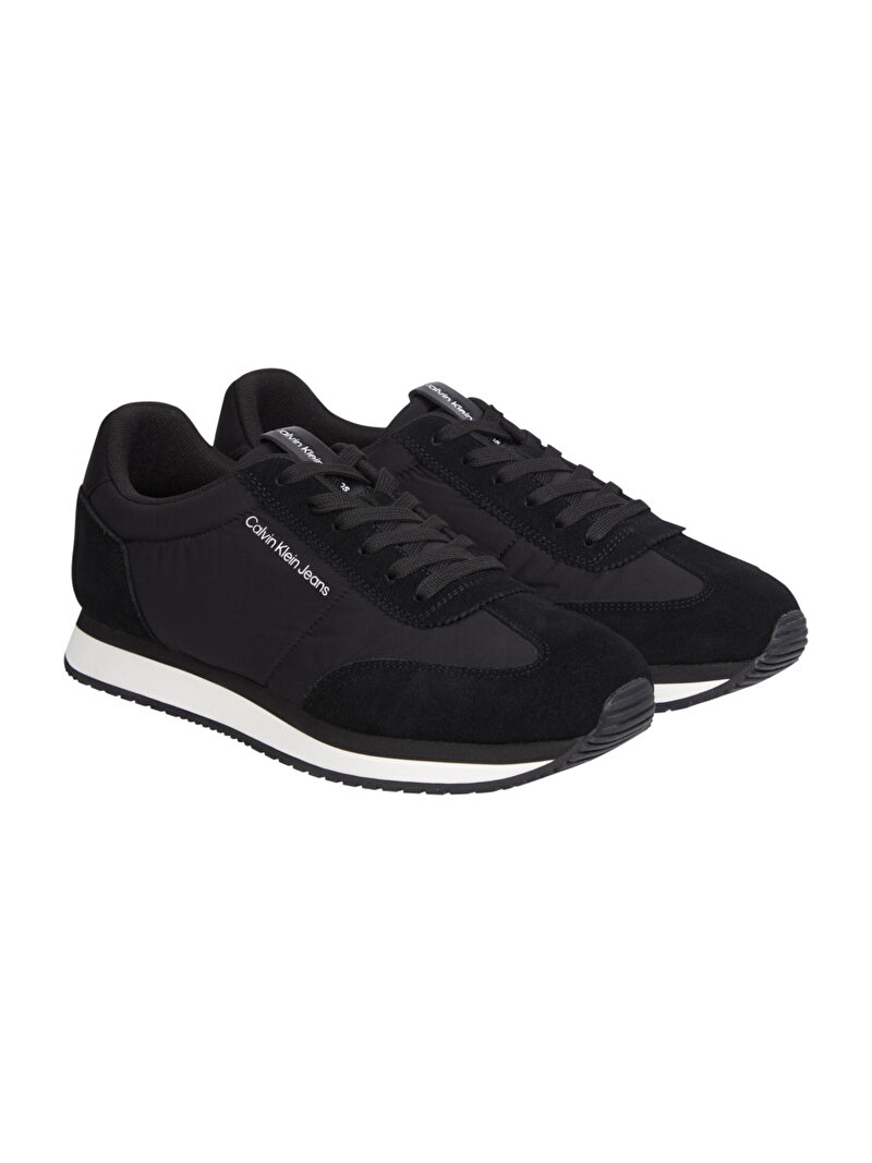 Calvin Klein Siyah Renkli Erkek Retro Runner Sneaker