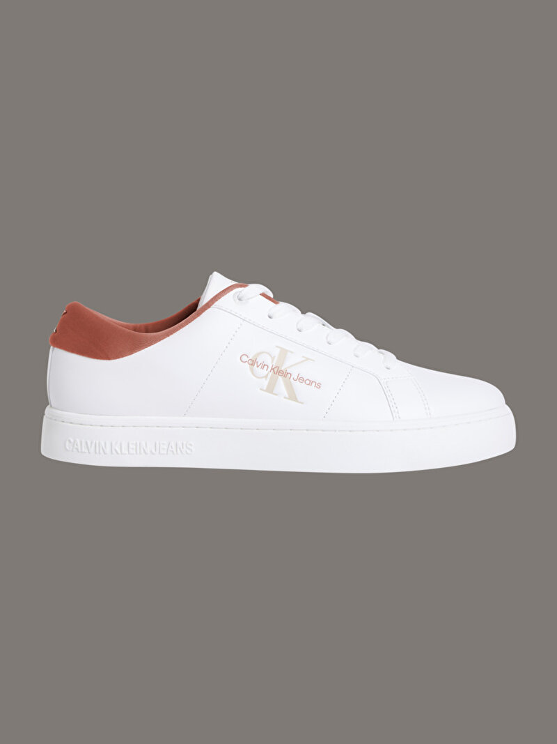 Calvin Klein Beyaz Renkli Erkek Classic Cupsole Low Sneaker