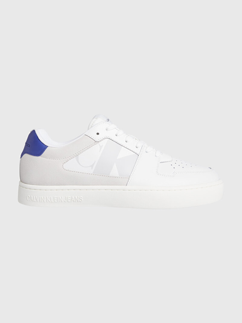 Calvin Klein Beyaz Renkli Erkek Classic Cupsole Sneaker