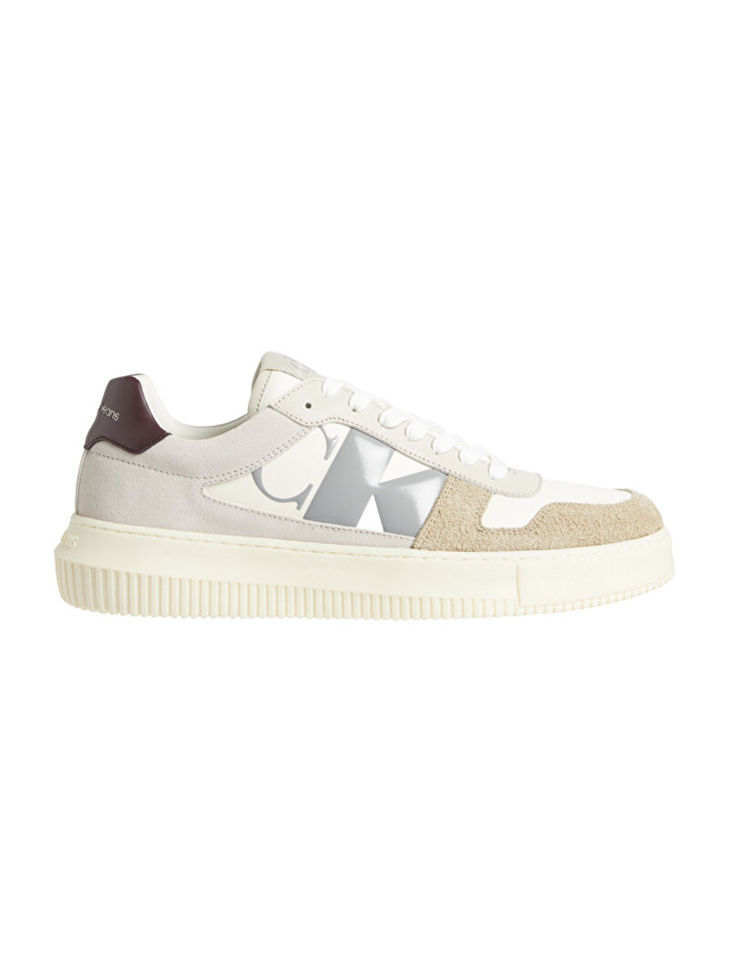 Calvin Klein Beyaz Renkli Erkek Chunky Cupsole Sneaker