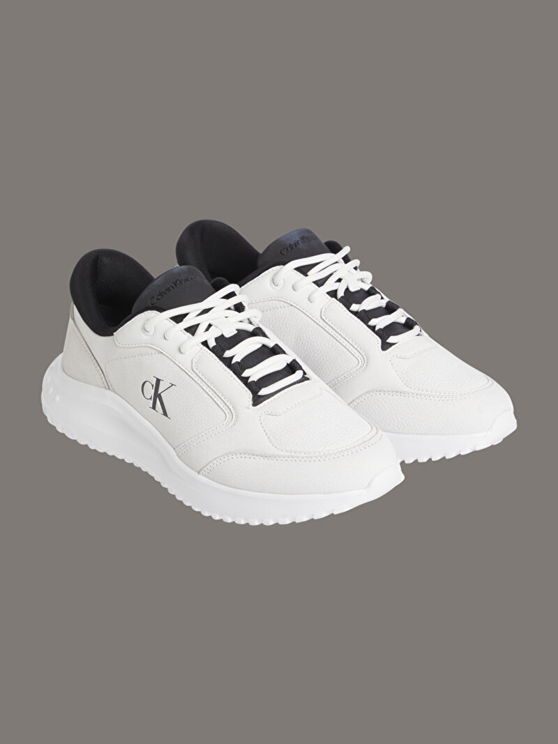 Calvin Klein Beyaz Renkli Erkek Eva Runner Low Sneaker