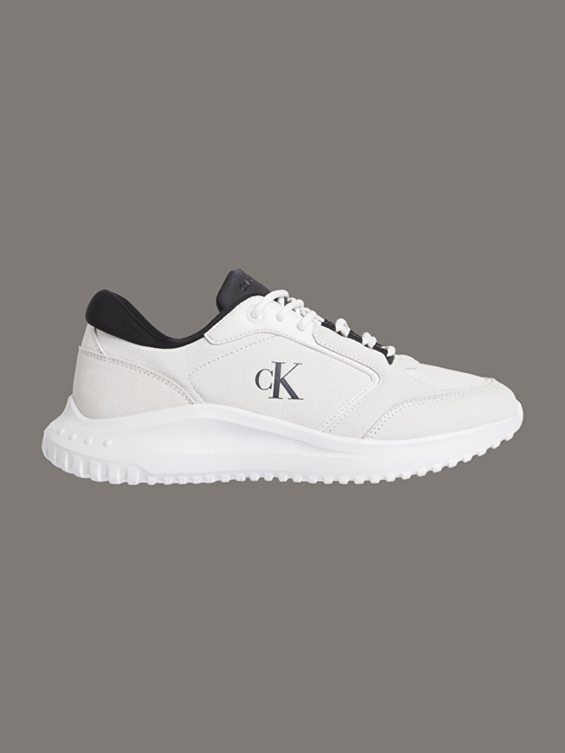 Calvin Klein Beyaz Renkli Erkek Eva Runner Low Sneaker