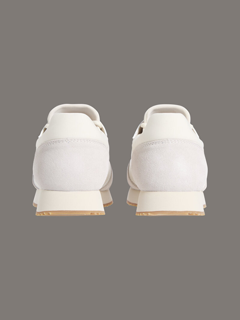 Calvin Klein Bej Renkli Erkek Runner Sock Laceup Sneaker