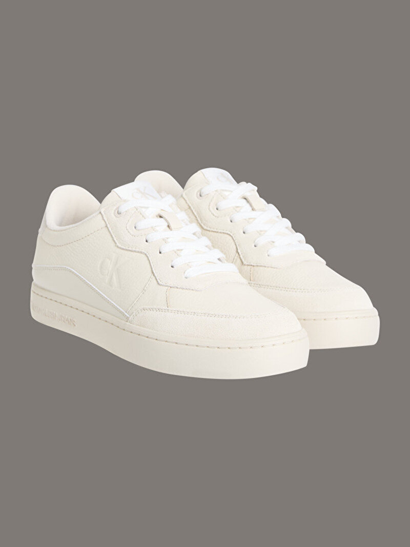 Calvin Klein Bej Renkli Erkek Classic Cupsole Sneaker