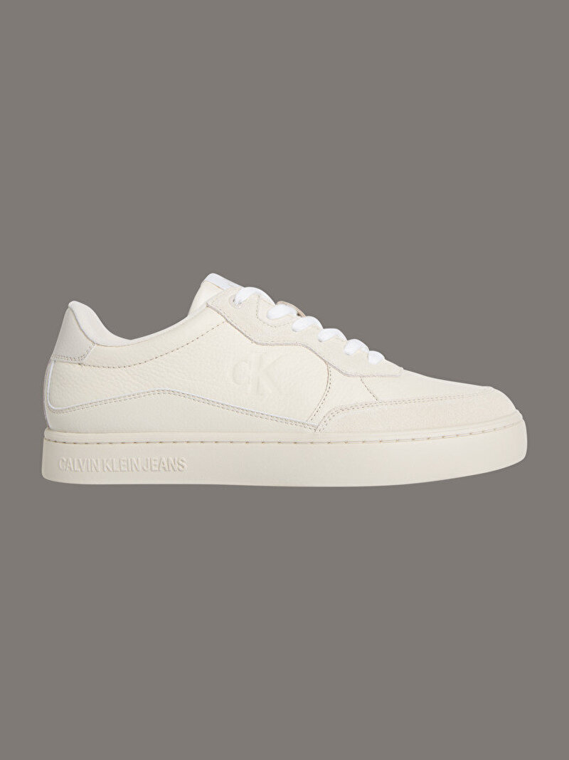 Calvin Klein Bej Renkli Erkek Classic Cupsole Sneaker