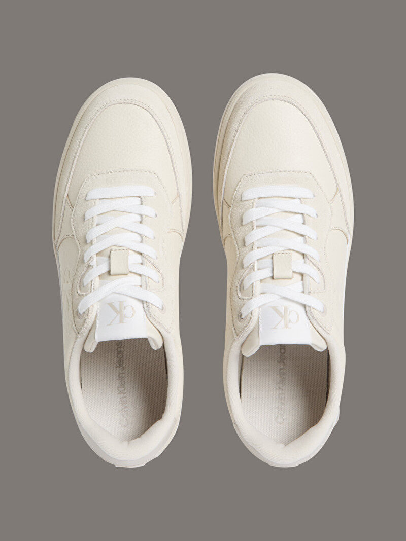 Calvin Klein Bej Renkli Erkek Classic Cupsole Sneaker