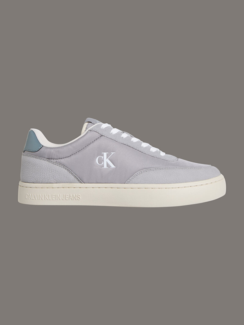 Calvin Klein Gri Renkli Erkek Classic Cupsole Sneaker