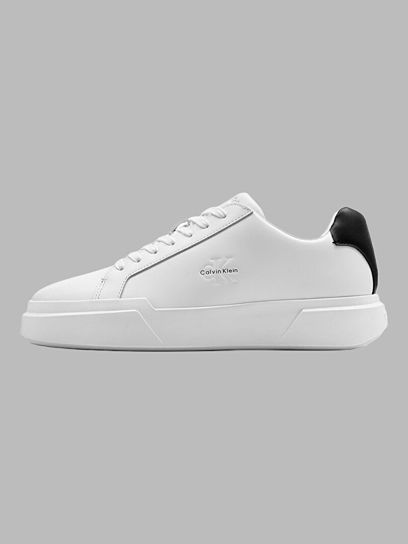 Calvin Klein Beyaz Renkli Erkek Chunky Cupsole Met Sneaker