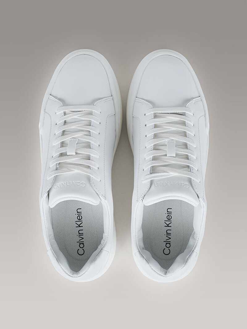 Calvin Klein Beyaz Renkli Erkek Chunky Cupsole Laceup Sneaker