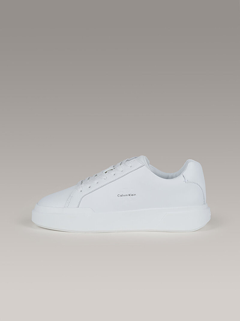 Calvin Klein Beyaz Renkli Erkek Chunky Cupsole Laceup Sneaker