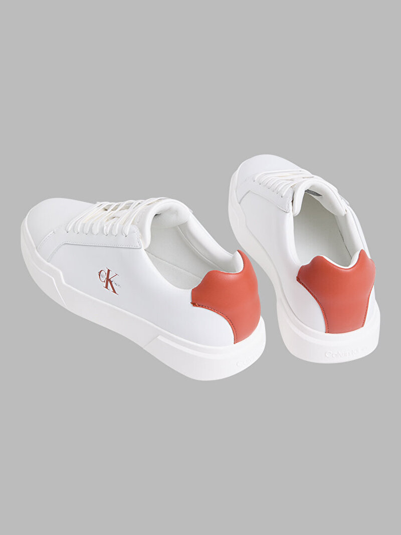 Calvin Klein Beyaz Renkli Erkek Chunky Cupsole Sneaker