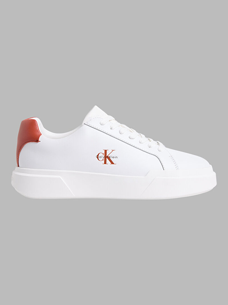 Calvin Klein Beyaz Renkli Erkek Chunky Cupsole Sneaker