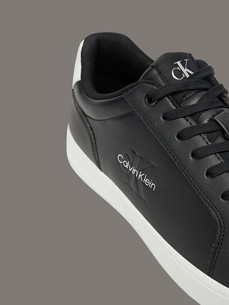 Calvin Klein Siyah Renkli Erkek Clasic Cupsole Mono Sneaker