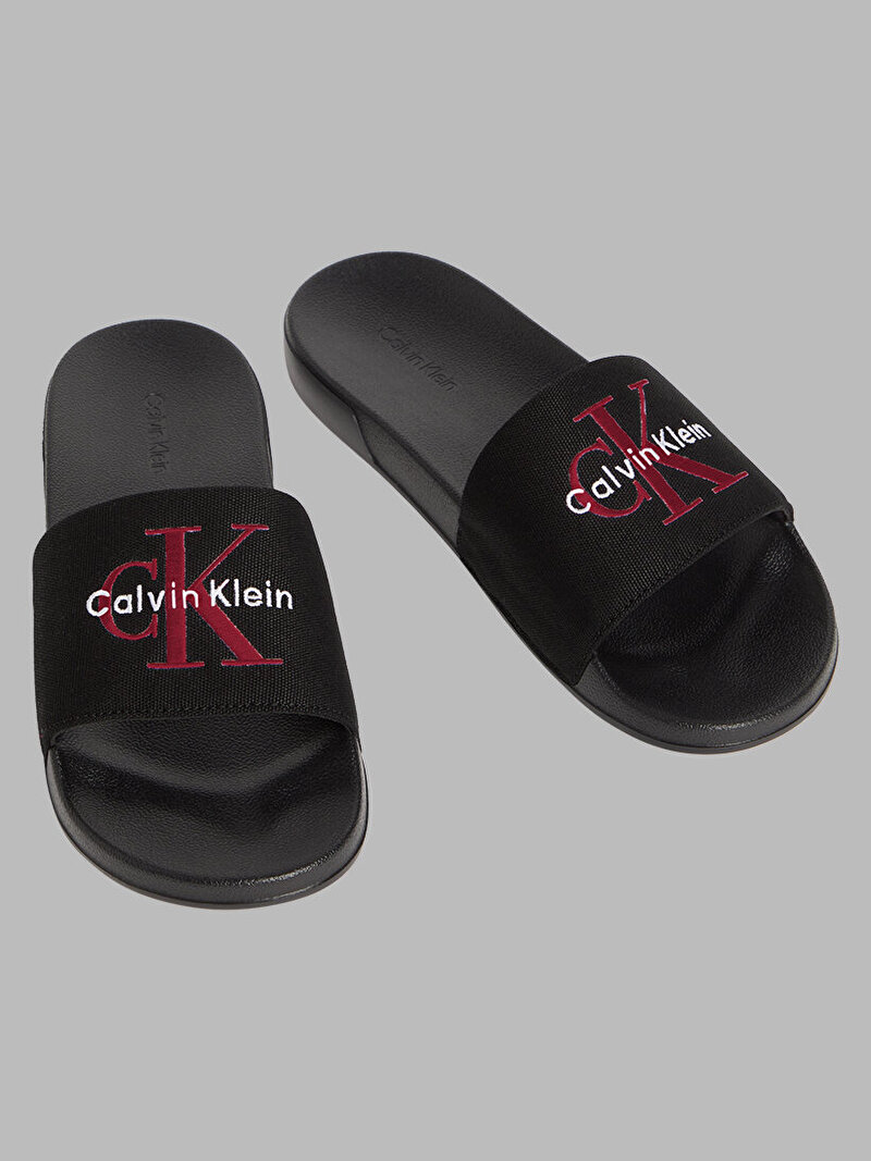 Calvin Klein Siyah Renkli Erkek Essential Terlik