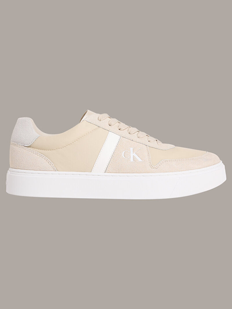 Calvin Klein Bej Renkli Erkek Classic Cups Lace Sneaker