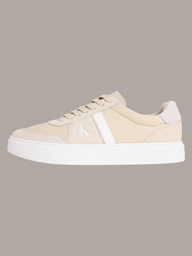 Calvin Klein Bej Renkli Erkek Classic Cups Lace Sneaker