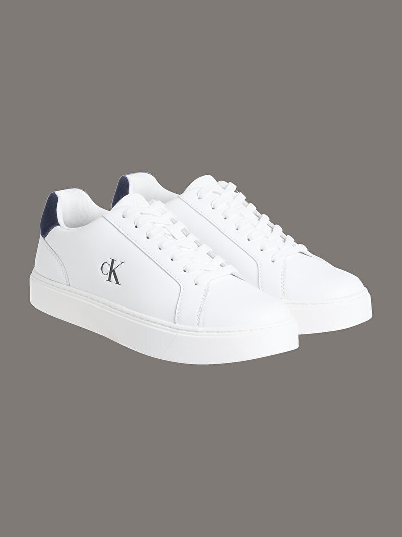 Calvin Klein Beyaz Renkli Erkek Classic Capsule Lace Sneaker