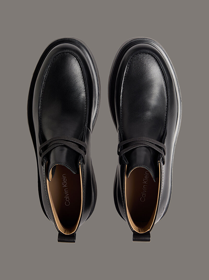 Calvin Klein Siyah Renkli Erkek Combat Apron Mid Bot