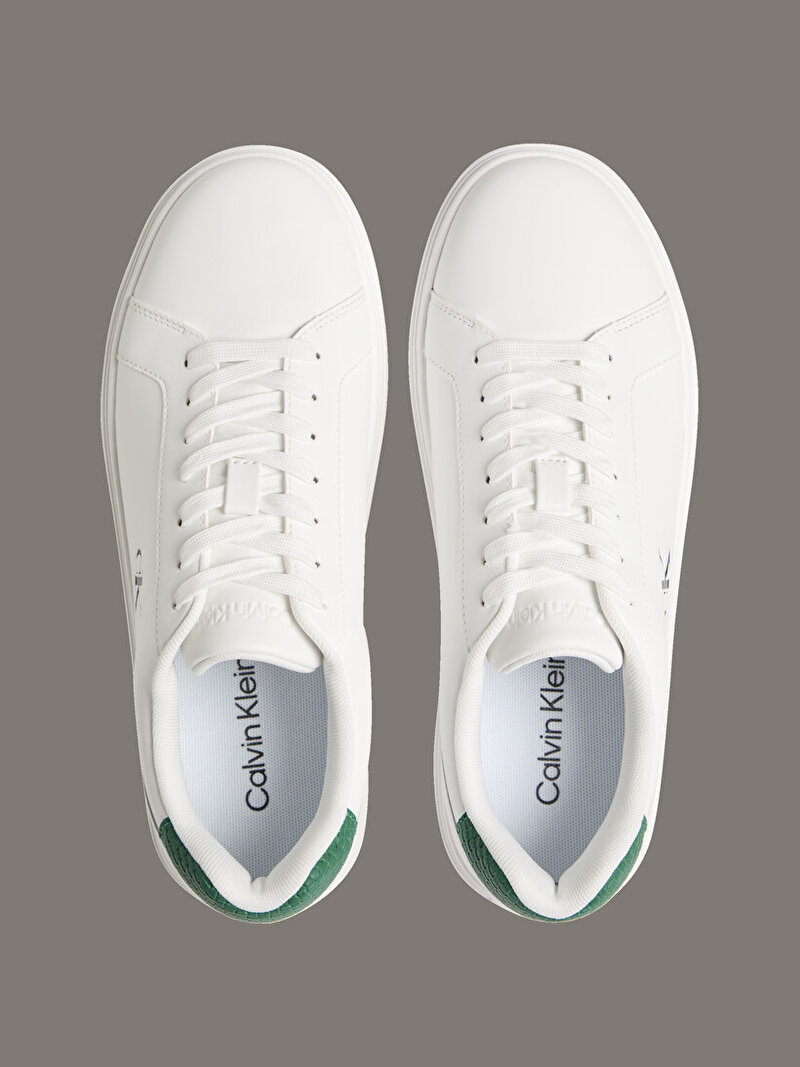 Calvin Klein Beyaz Renkli Erkek Classic Cup Laceup Sneaker