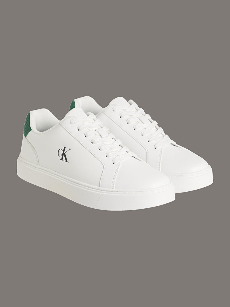 Calvin Klein Beyaz Renkli Erkek Classic Cup Laceup Sneaker