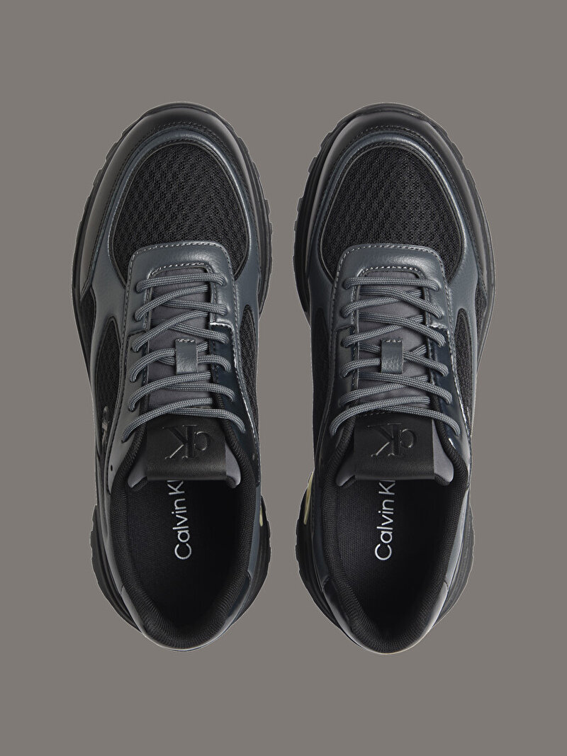 Calvin Klein Siyah Renkli Erkek Hike Runner Laceup Sneaker