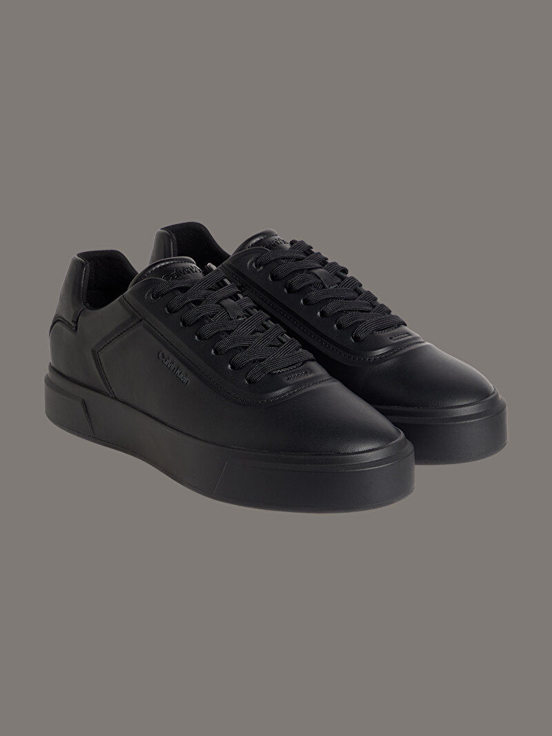 Calvin Klein Siyah Renkli Erkek Basket Cupsole Sneaker