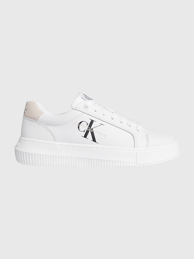 Calvin Klein Beyaz Renkli Kadın Chunky Cupsole Sneaker