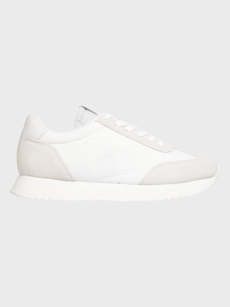 Calvin Klein Beyaz Renkli Kadın Retro Runner Vintage Sneaker