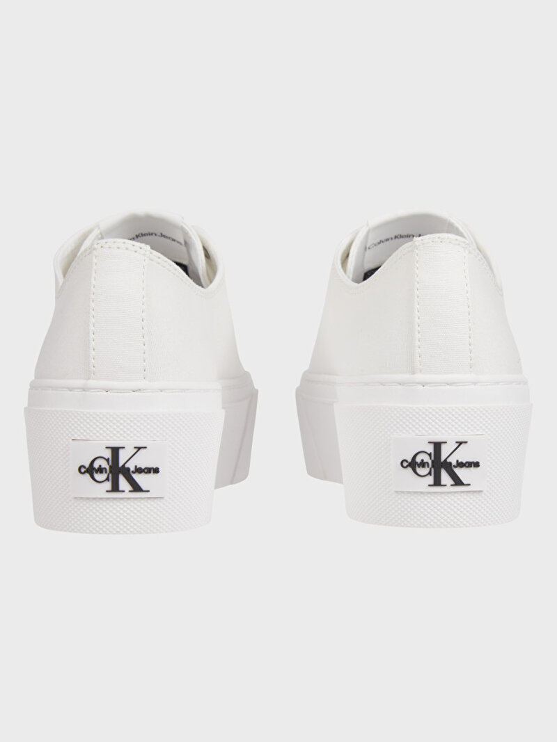 Calvin Klein Beyaz Renkli Kadın Flatform Sneaker