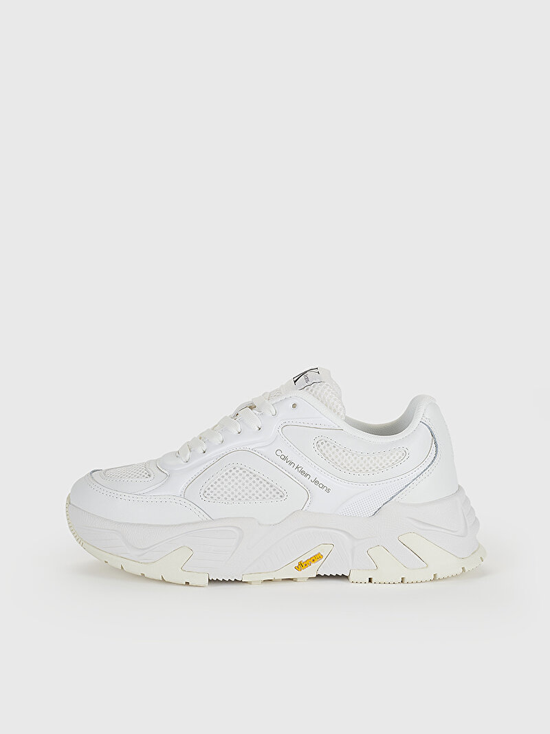 Calvin Klein Beyaz Renkli Kadın Chunky Runner Sneaker