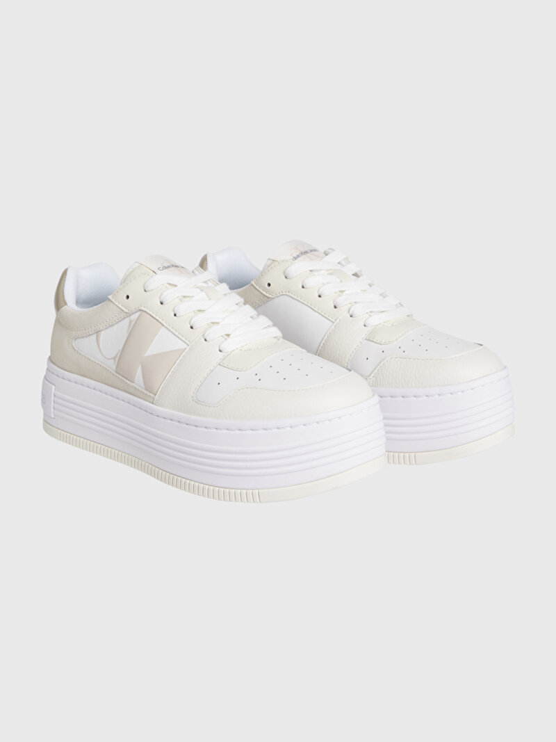 Calvin Klein Beyaz Renkli Kadın Bold Platform Sneaker