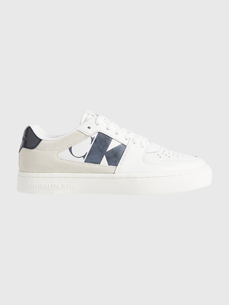 Calvin Klein Beyaz Renkli Kadın Classic Cupsole Sneaker